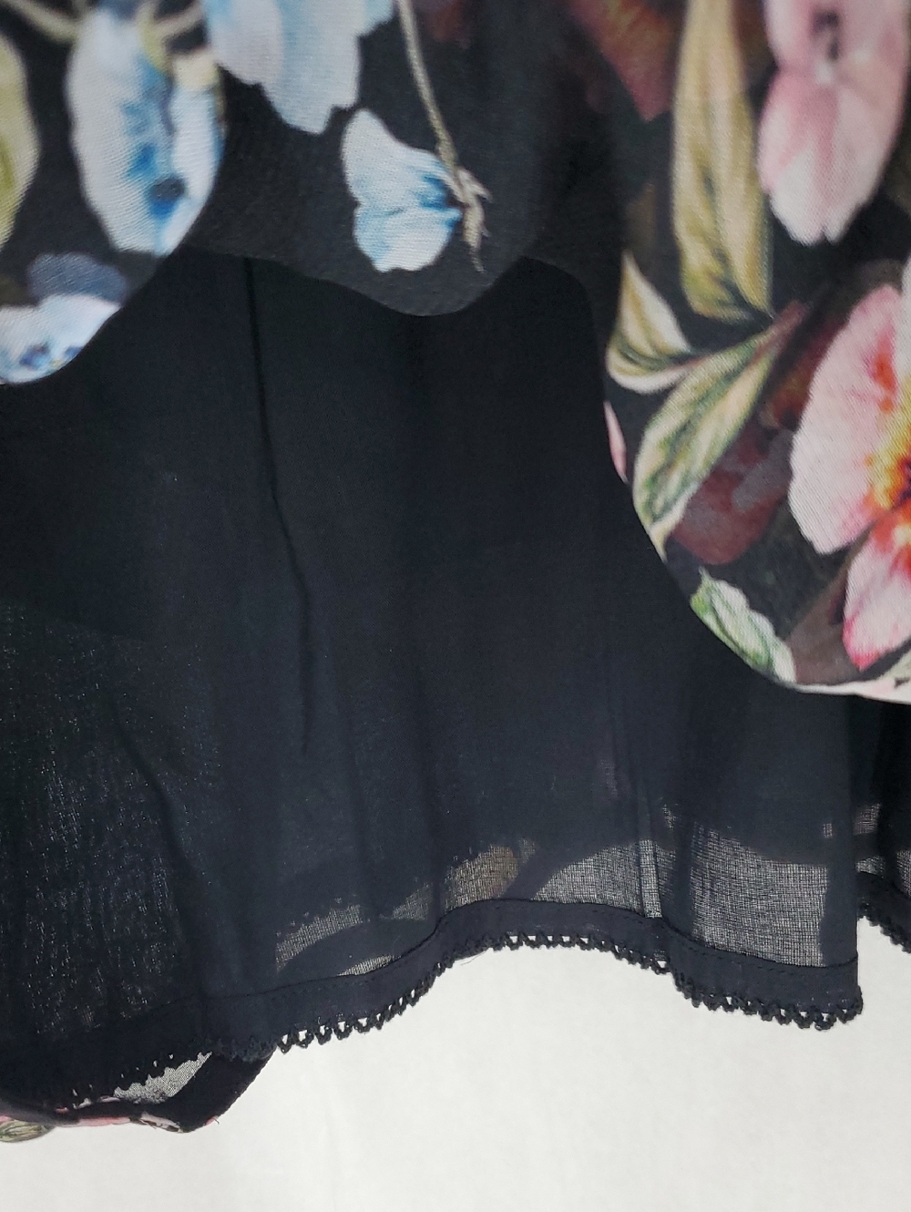 Anthropologie Maeve puff-sleeve Midi dress Romantic Cottagecore Prairie Floral - Picture 12 of 14